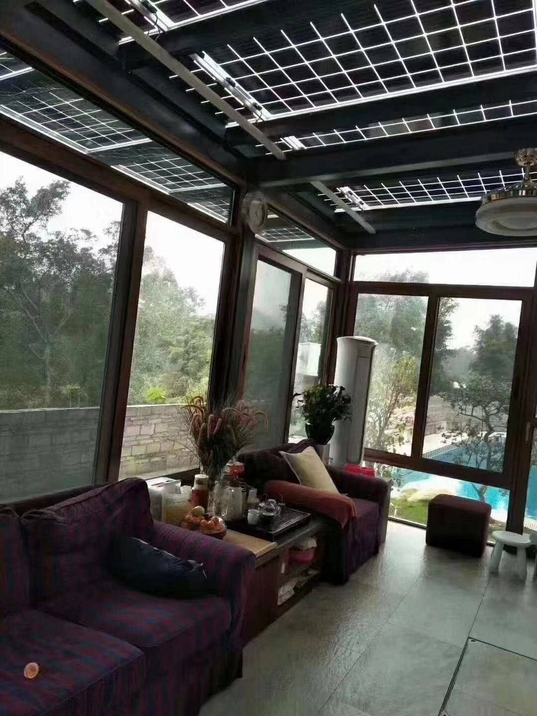 张家界20kw+15kwh智能AI别墅太阳能发电系统